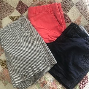 Bundle Size 10 shorts: jCrew St John’s Bay Dockers